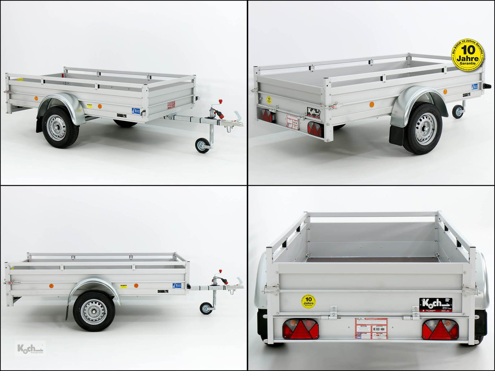 Anhänger des Typs Koch Anhänger mit Plane 125x250cm 750kg|Typ U4|Hochplane 150 cm Hobby|Angebot (Pkw4150Ko), Neumaschine in Winsen (Luhe) (Bild 7)
